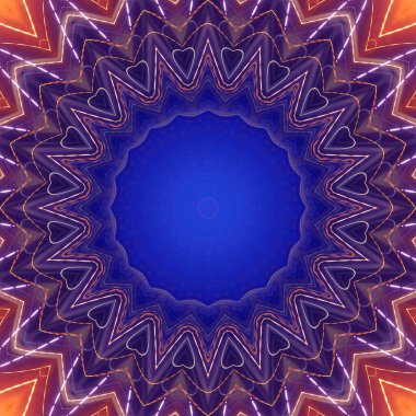 soyut renkli mandala arkaplan görüntüsü