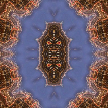 soyut renkli mandala arkaplan görüntüsü