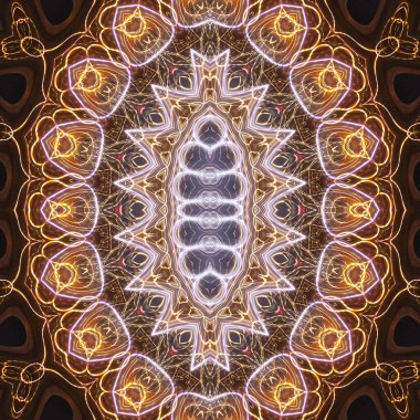 soyut renkli mandala arkaplan görüntüsü