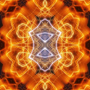 soyut renkli mandala arkaplan görüntüsü