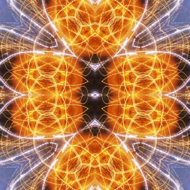 soyut renkli mandala arkaplan görüntüsü