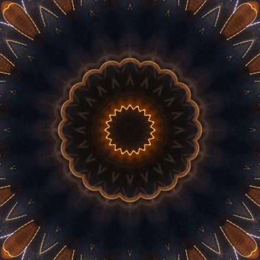 soyut renkli mandala arkaplan görüntüsü