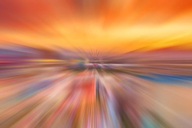 Soyut renkli arkaplan görünümü, hız kavramı