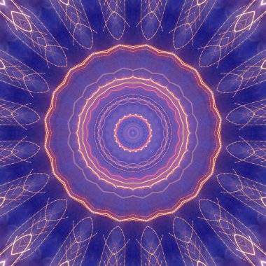 soyut renkli mandala arkaplan görüntüsü