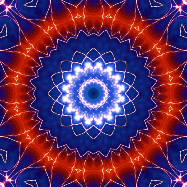 soyut renkli mandala arkaplan görüntüsü