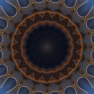 soyut renkli mandala arkaplan görüntüsü