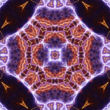 soyut renkli mandala arkaplan görüntüsü