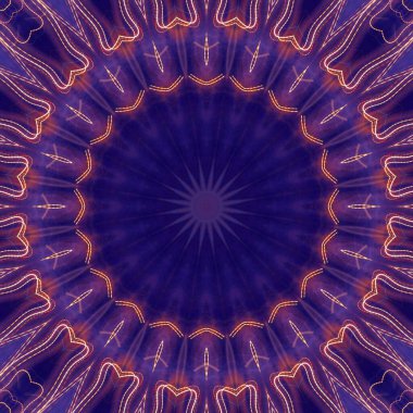 soyut renkli mandala arkaplan görüntüsü