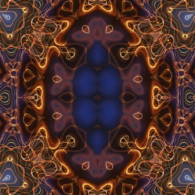 soyut renkli mandala arkaplan görüntüsü