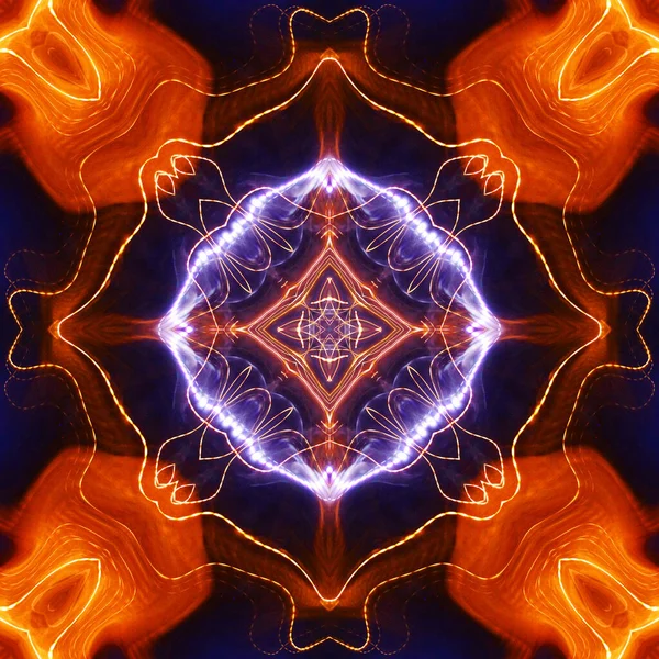Abstract Colorat Mandala Imagine Fundal — Fotografie, imagine de stoc