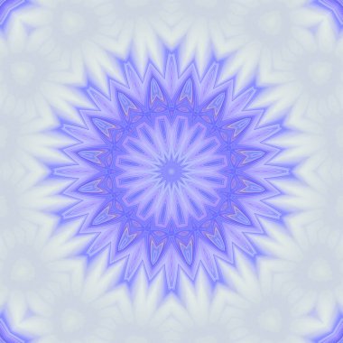 Soyut renkli yaratıcı dijital mandala arkaplan görüntüsü