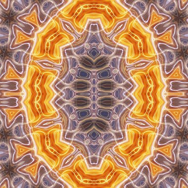 Soyut renkli yaratıcı dijital mandala arkaplanı