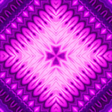 Soyut renkli yaratıcı dijital mandala arkaplan görüntüsü