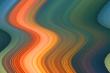 Dijital çok renkli soyut arkaplan, dalga konsepti