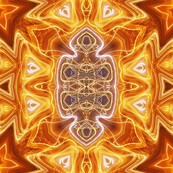 Abstract Kleurrijke Creatieve Digitale Mandala Achtergrond — Stockfoto