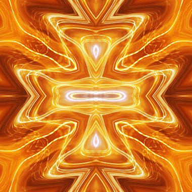 Soyut renkli yaratıcı dijital mandala arkaplanı