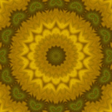 Soyut renkli yaratıcı dijital mandala arkaplan görüntüsü