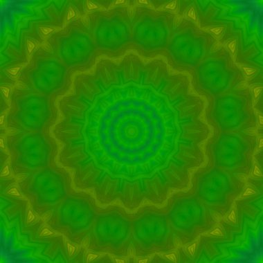 Soyut renkli yaratıcı dijital mandala arkaplan görüntüsü