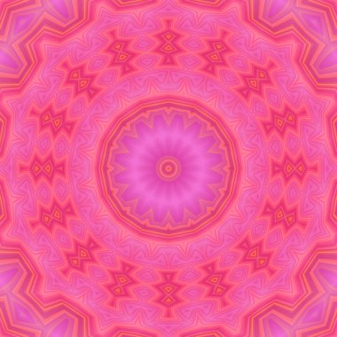 Soyut renkli yaratıcı dijital mandala arkaplan görüntüsü