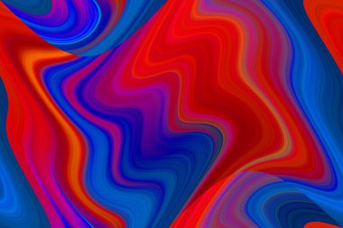 Dijital çok renkli soyut arkaplan, dalga konsepti