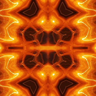 Soyut renkli yaratıcı dijital mandala arkaplanı