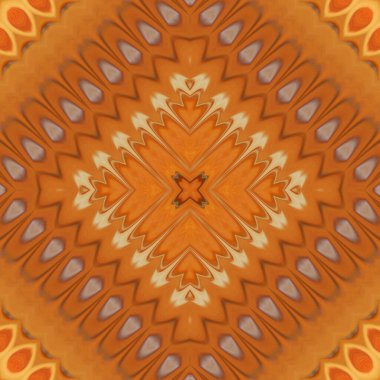 Soyut renkli yaratıcı dijital mandala arkaplan görüntüsü