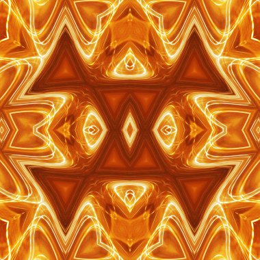 Soyut renkli yaratıcı dijital mandala arkaplanı