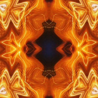 Soyut renkli yaratıcı dijital mandala arkaplanı