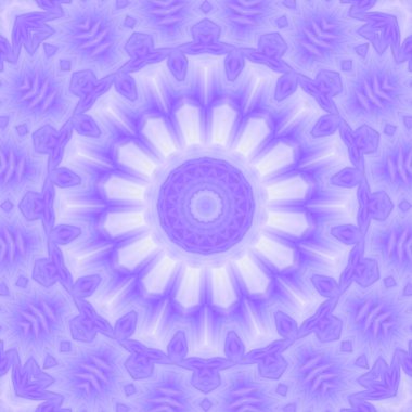 Soyut renkli yaratıcı dijital mandala arkaplan görüntüsü