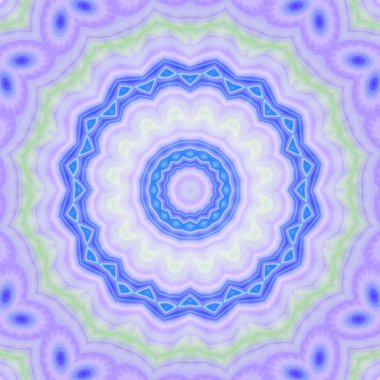 Soyut renkli yaratıcı dijital mandala arkaplan görüntüsü