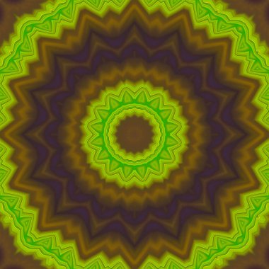 Soyut renkli yaratıcı dijital mandala arkaplan görüntüsü