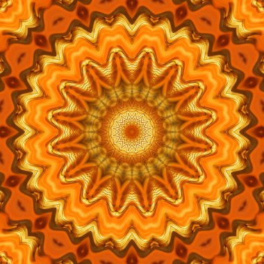 Soyut renkli yaratıcı dijital mandala arkaplan görüntüsü