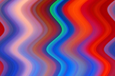 Dijital çok renkli soyut arkaplan, dalga konsepti