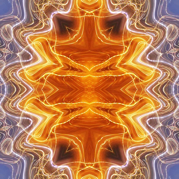Абстрактный Красочный Цифровой Фон Мандалы — стоковое фото