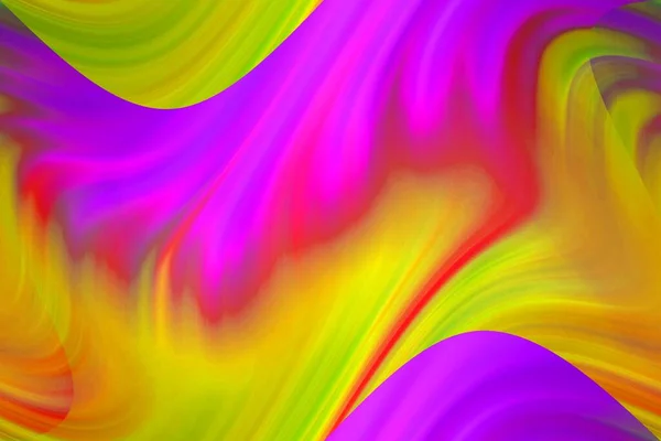 Digital Multicolor Abstract Background Waves Concept — Stock Photo, Image