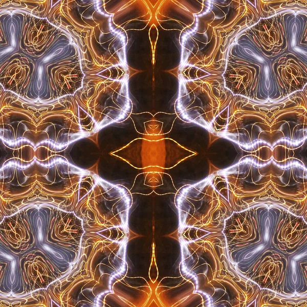 Abstract Kleurrijke Creatieve Digitale Mandala Achtergrond — Stockfoto