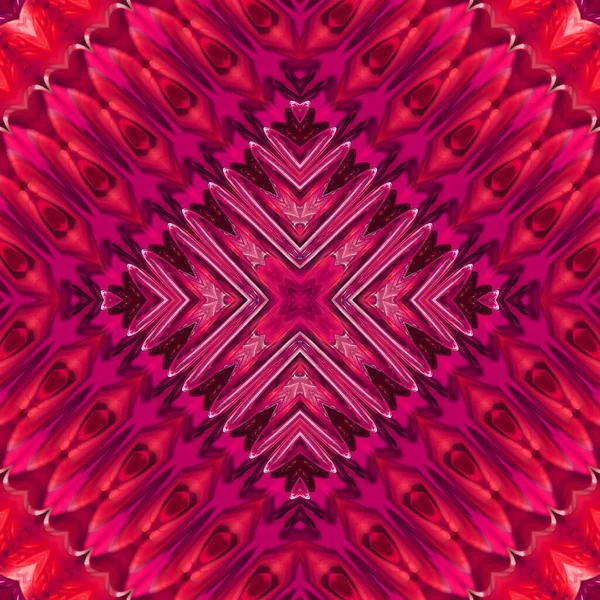 Abstracto Colorido Creativo Mandala Digital Vista Fondo — Foto de Stock