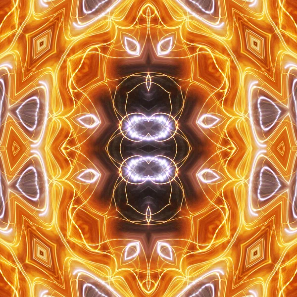 Abstract Kleurrijke Creatieve Digitale Mandala Achtergrond — Stockfoto