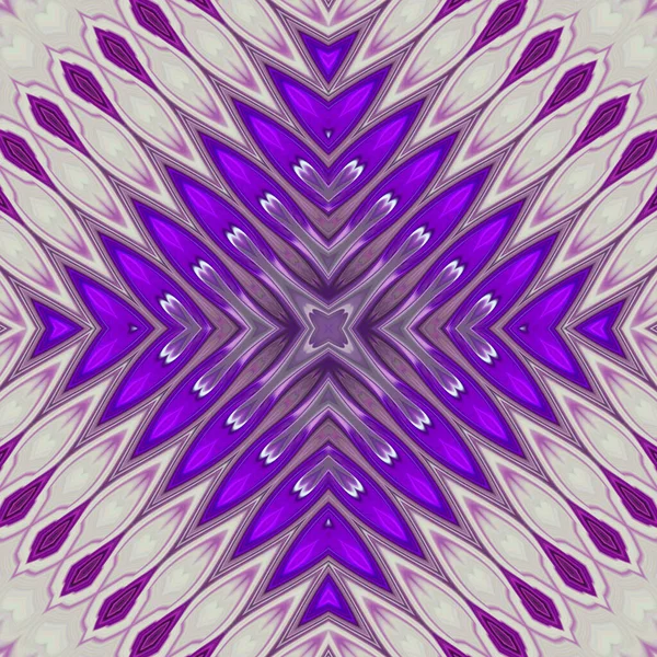 Abstrait Mandala Coloré Vue Arrière Plan — Photo