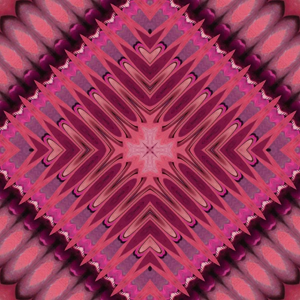 Abstracto Colorido Creativo Mandala Digital Vista Fondo —  Fotos de Stock