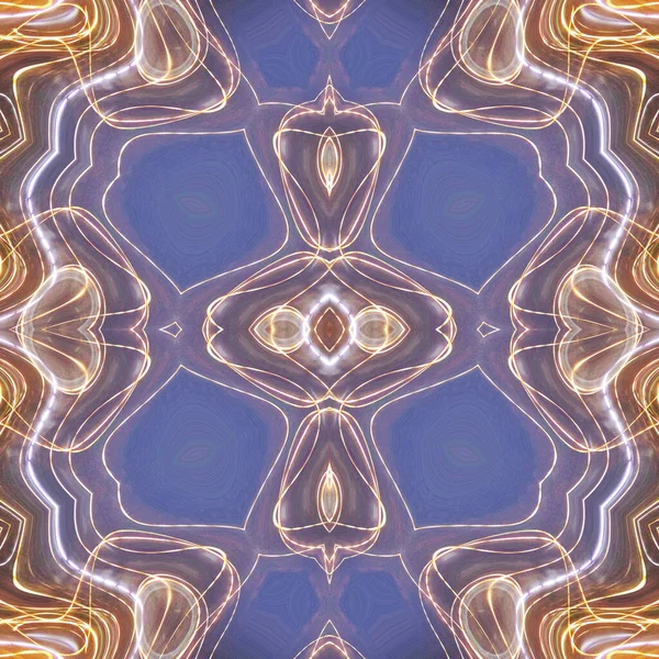Abstract Kleurrijke Creatieve Digitale Mandala Achtergrond — Stockfoto