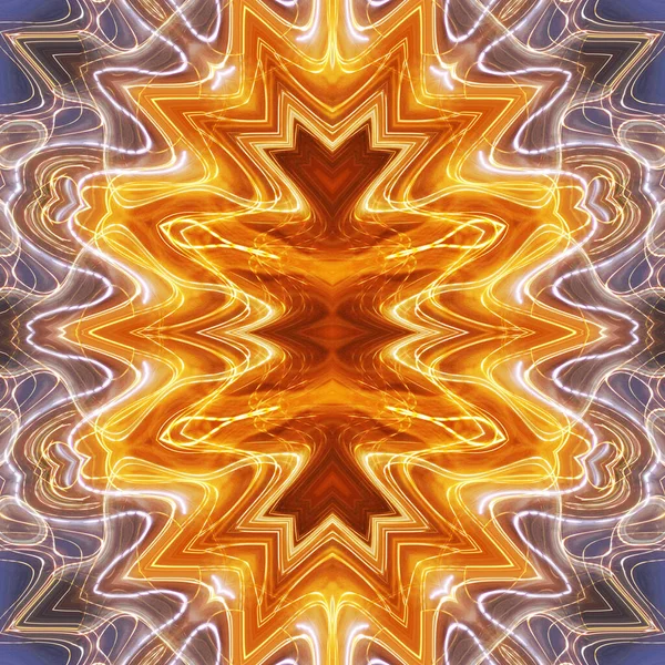 Abstract Kleurrijke Creatieve Digitale Mandala Achtergrond — Stockfoto