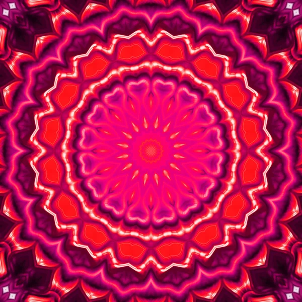 Soyut renkli yaratıcı dijital mandala arkaplan görüntüsü