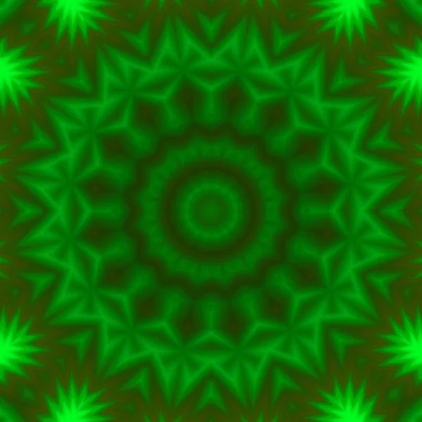 Abstract Kleurrijke Creatieve Digitale Mandala Achtergrond Uitzicht — Stockfoto