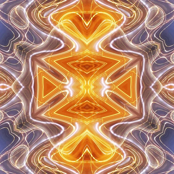 Abstract Colorat Creativ Digital Mandala Fundal — Fotografie, imagine de stoc