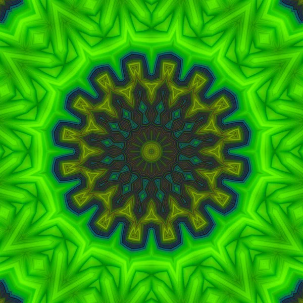 Soyut renkli yaratıcı dijital mandala arkaplan görüntüsü