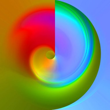 Dijital efektler. Çok renkli soyut arkaplan