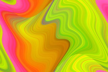 Dijital çok renkli soyut arkaplan, dalga konsepti