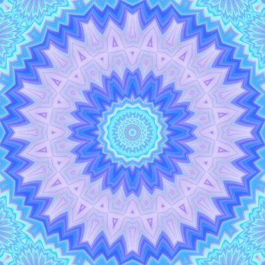 Soyut renkli yaratıcı dijital mandala arkaplan görüntüsü