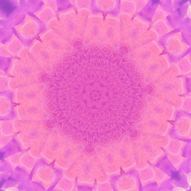 Soyut renkli yaratıcı dijital mandala arkaplan görüntüsü